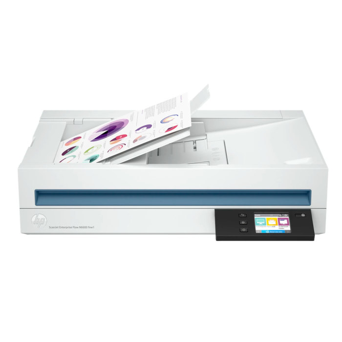 Escáner HP ScanJet Enterprise Flow N6600 fnw1 ADF WiFi LAN USB