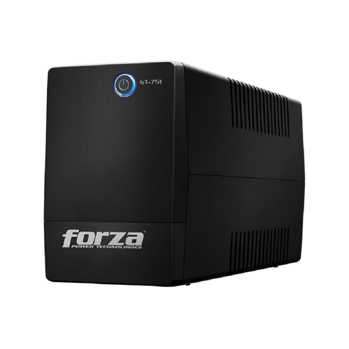 UPS interactiva 750VA/375W, 6 slds, RJ11, torre comp-120V