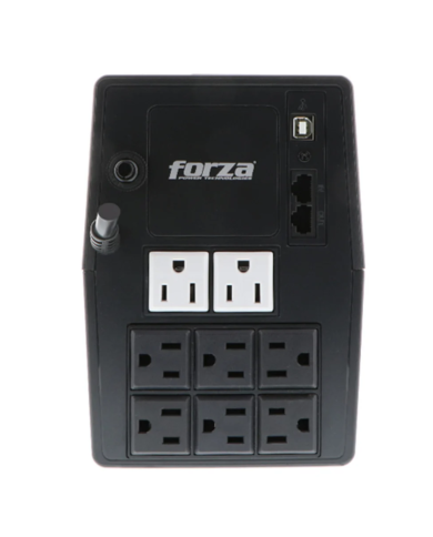 UPS inteligente Forza, 1000VA. 600W, LCD táctil, 120V