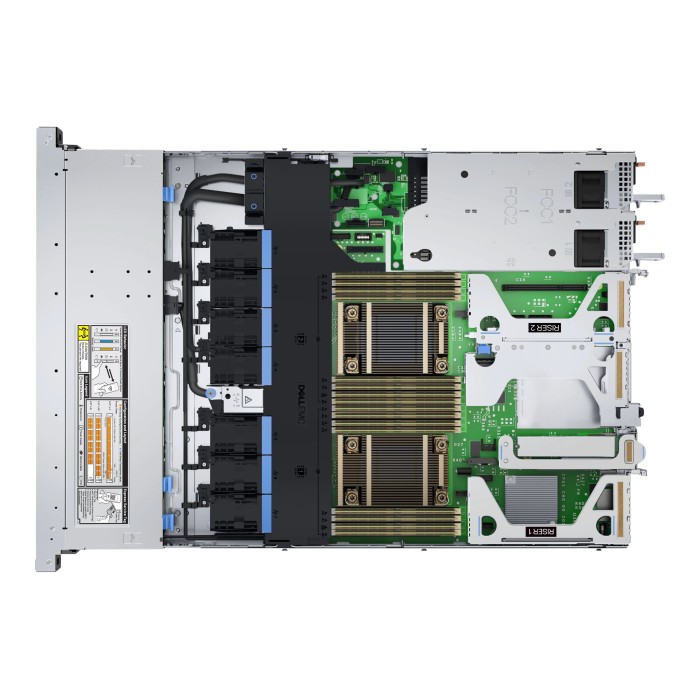 Servidor Dell PowerEdge R650xs Xeon Silver 4309Y x2, 32GB RAM, 480GB ROM