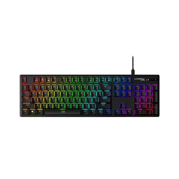 Teclado Mecánico Hyper X Alloy Origins RGB Switch Red USB Español