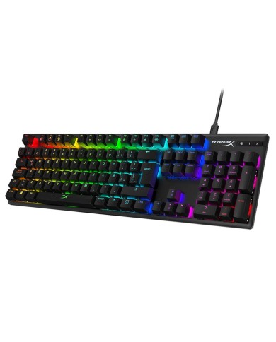 Teclado Mecánico Hyper X Alloy Origins RGB Switch Red USB Español