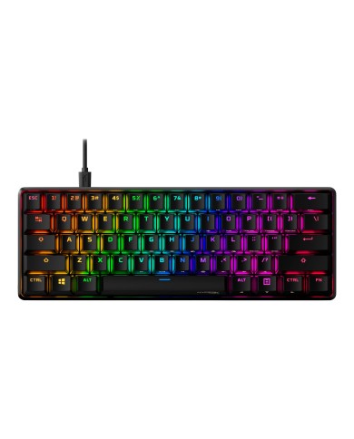 Teclado Mecánico HyperX Alloy Origins 60% Switch Red RGB Inglés
