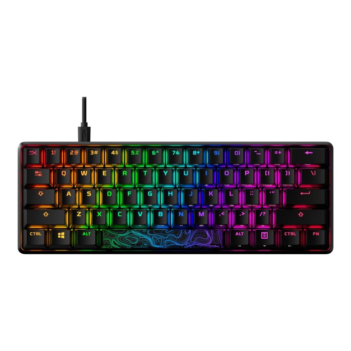 Teclado Mecánico HyperX Alloy Origins 60% Switch Red RGB Inglés