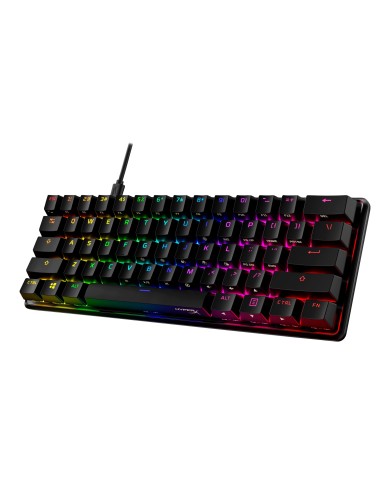 Teclado Mecánico HyperX Alloy Origins 60% Switch Red RGB Inglés