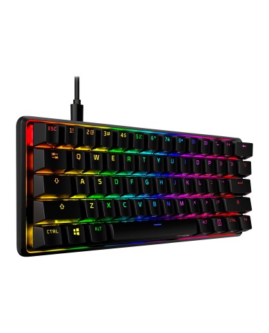 Teclado Mecánico HyperX Alloy Origins 60% Switch Red RGB Inglés