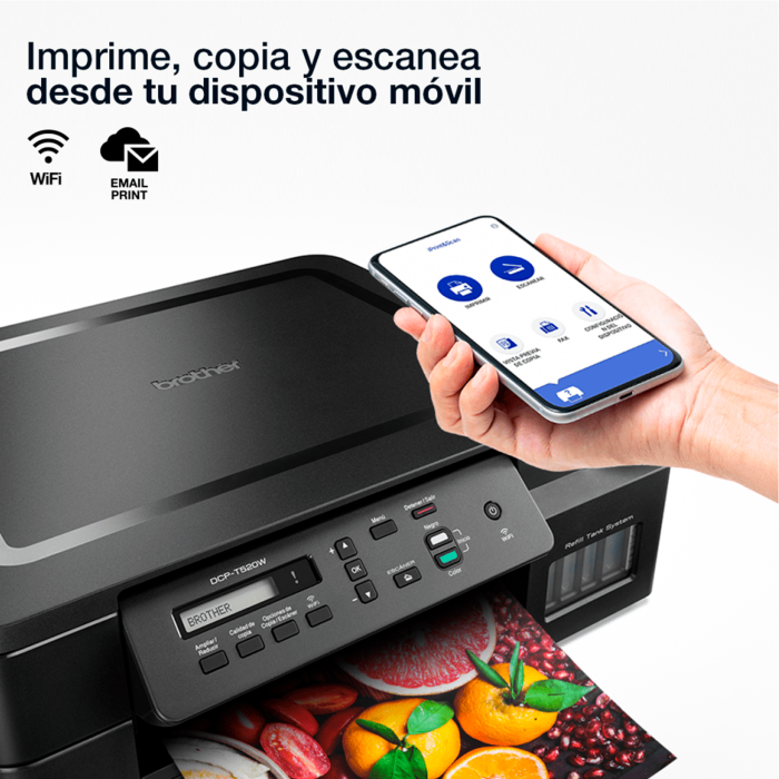 Multifuncional Brother DCP-T520W InkBenefit Tank Wi-Fi