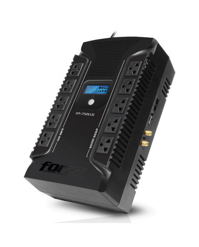 UPS Interactiva Forza HT 1002LCD, 1000VA, 600W, 220V
