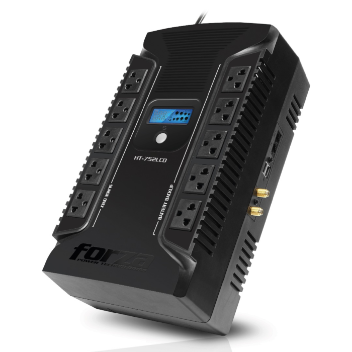 UPS Interactiva Forza HT 1002LCD, 1000VA, 600W, 220V