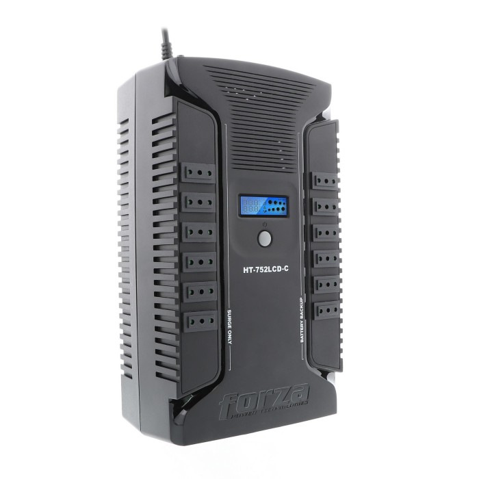 UPS Interactiva Forza HT 752LCD-C, 750VA, 450W, 220V