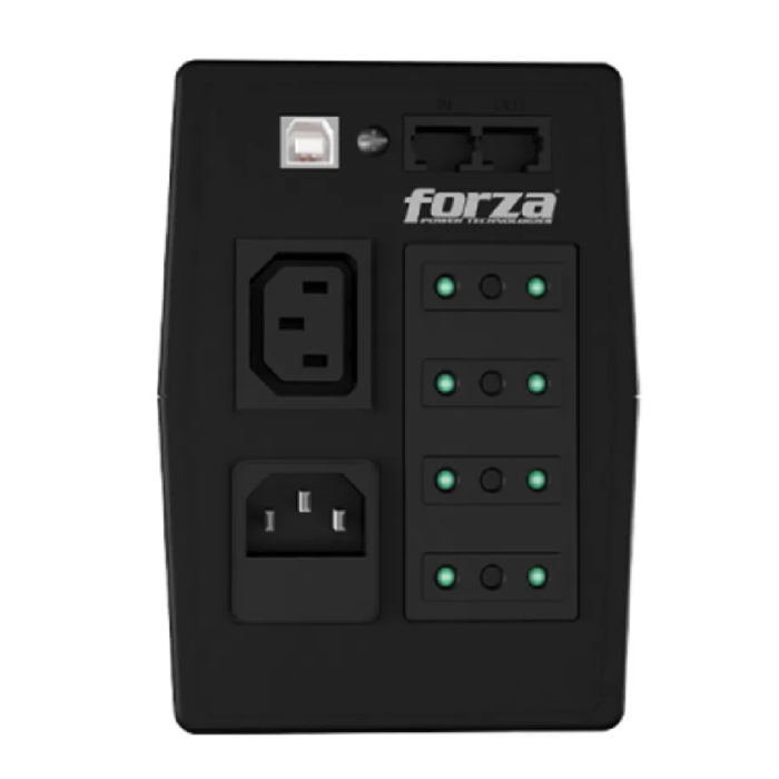 UPS Interactiva Forza SL-612UL-C, 600VA, 360W, 220V