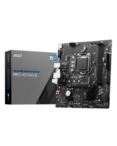 Placa Madre MSI PRO H510M-B, LGA 1200, DDR4