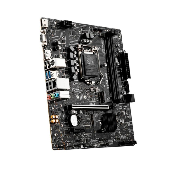 Placa Madre MSI PRO H510M-B, LGA 1200, DDR4 2133/3200MT/s, M.2 x1, PCIe 4.0
