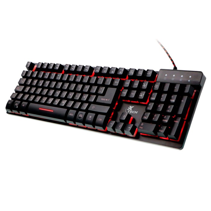 Combo gamer Teclado Revenger + Mouse Gamer Xtech Ophidian