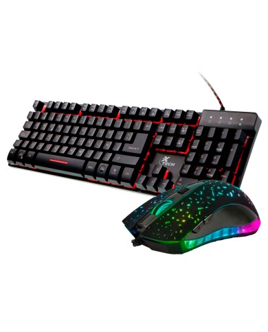 Combo gamer Teclado Revenger + Mouse Gamer Xtech Ophidian