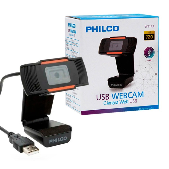 Camara Webcam Philco 720P 1280x720 USB
