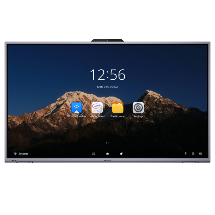 Pantalla Interactiva Hikvision DS-D5B75RB/D, 75", 4K, Android 11