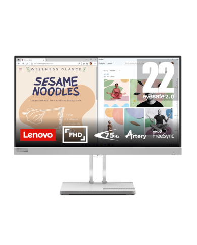 Monitor Lenovo L22e-40, 21.4"VA, 75 Hz, 4ms, 1920 x 1080