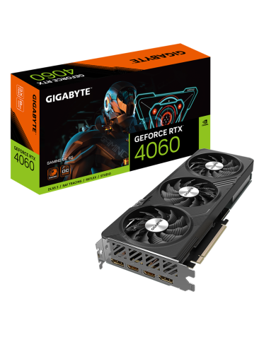 Tarjeta Gráfica Gigabyte GeForce RTX™ 4060 JUEGOS OC 8G, PCI Express 4.0