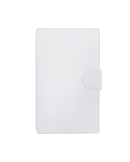 Funda para Tablet Universal T-295 Blanca con Teclado Micro USB