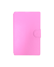 Funda para Tablet Universal T-295 Rosa con Teclado Micro USB