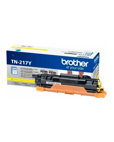 Cartucho de Toner Original Brother TN-217Y Amarillo Alta capacidad