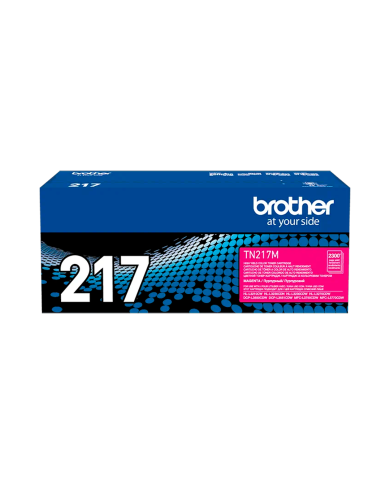 Cartucho de Toner Original Brother TN217BK Magenta Alta capacidad