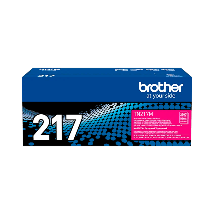 Cartucho de Toner Original Brother TN217BK Magenta Alta capacidad