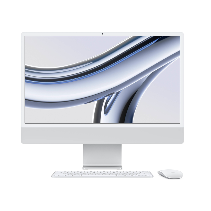 Apple iMac Ret 4.5K 24" M3, 8C CPU, 10C GPU, 8GB RAM, 512GB Silver