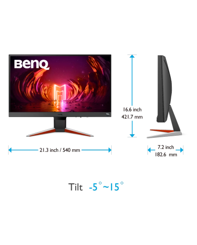 Monitor Gamer BenQ Mobiuz 23.8" VA, 165Hz, 1ms, 1920 x 1080