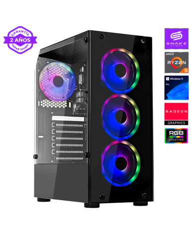 Pc Gamer Vibora Black V2 AMD Ryzen 5 5600GT