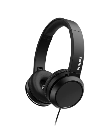 Audífonos Philips Tah4105 Negro Alámbrico Manos Libres Over-Ear