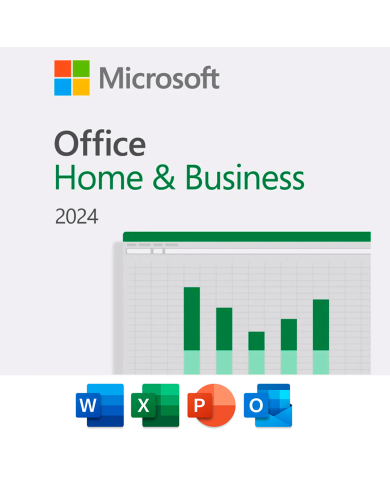 Microsoft Office Home and Business 2024, 1 Usuario, Windows/Mac, Descarga digital (ESD)