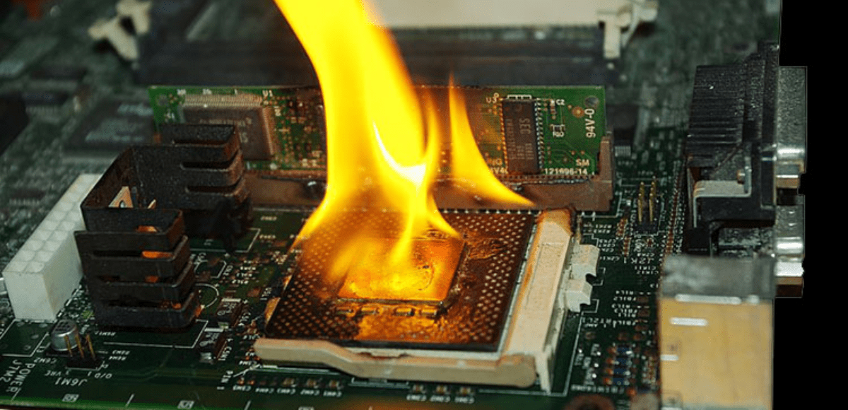 burning cpu